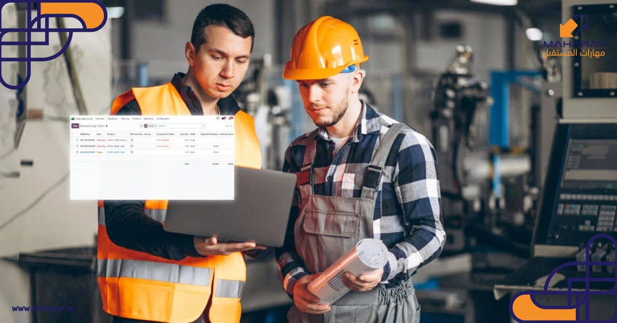أفضل نظام أودو Odoo للمصانع السعودية