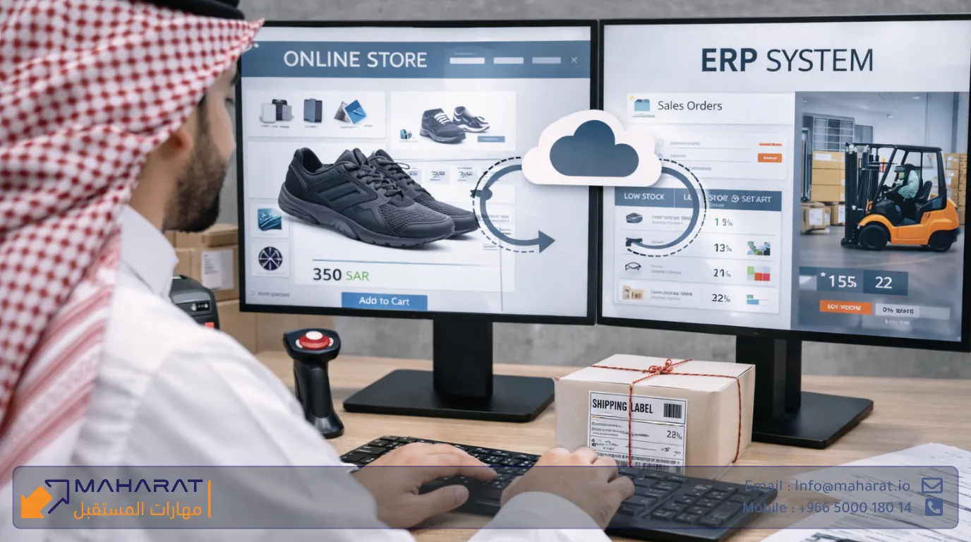 خطوات دمج متجرك الإلكتروني مباشرة مع نظام ERP