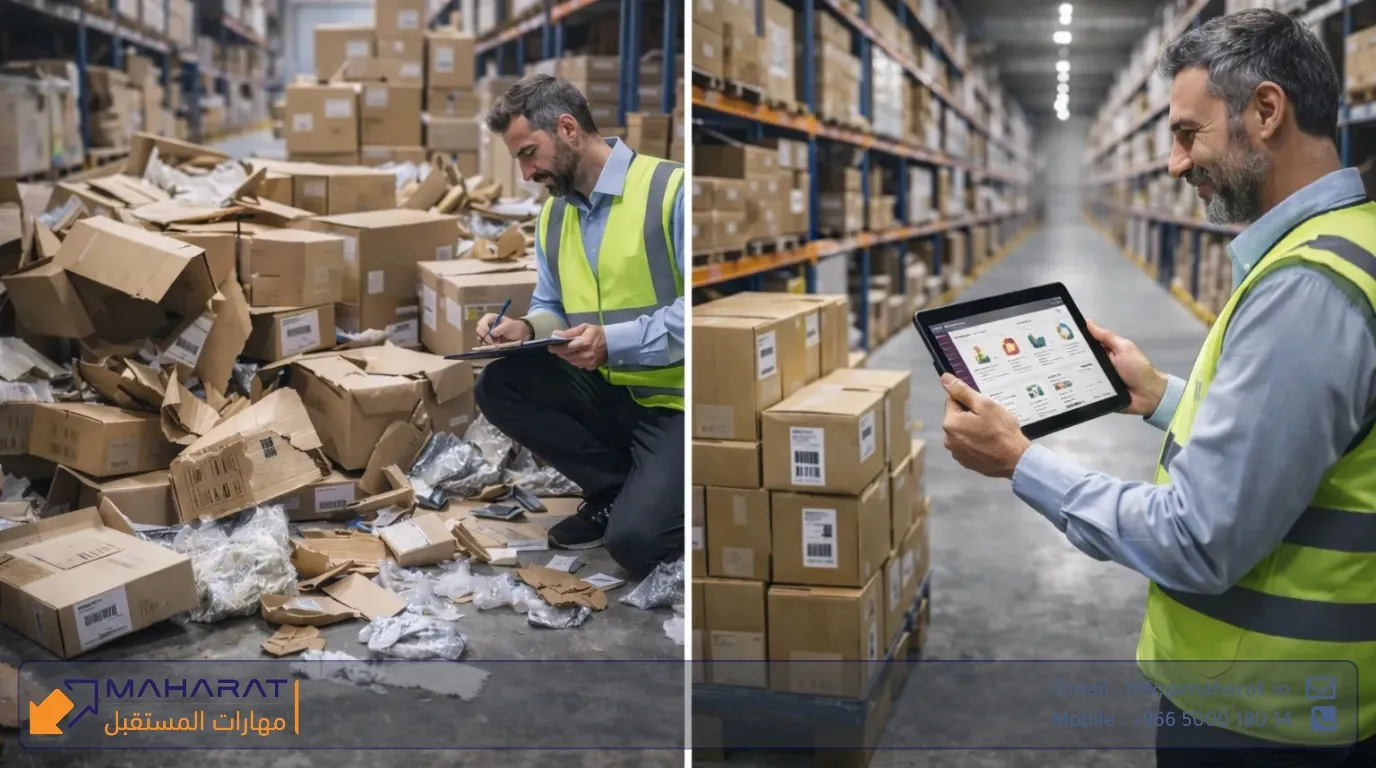 كيف يقلل نظام ERP الهدر ويزيد الكفاءة التشغيلية؟