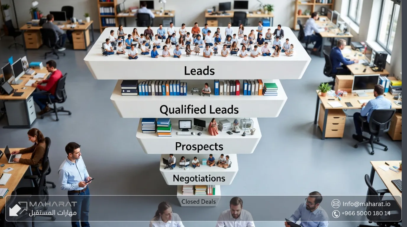 كيف يبني CRM مسار مبيعات مضبوط من Lead إلى Deal؟ (3)